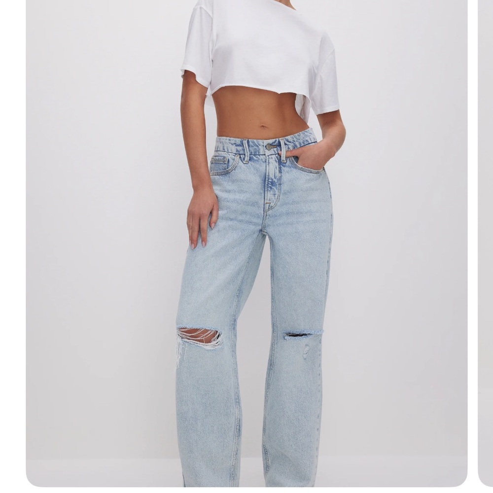 NWT Good American Good 90’s Jeans